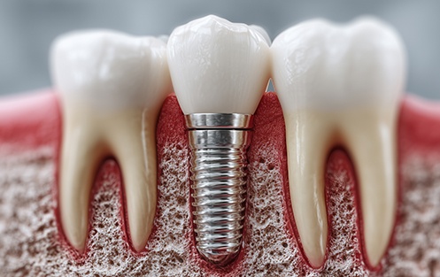 Osseointegration is the stage where your dental implant fuses with your jawbone